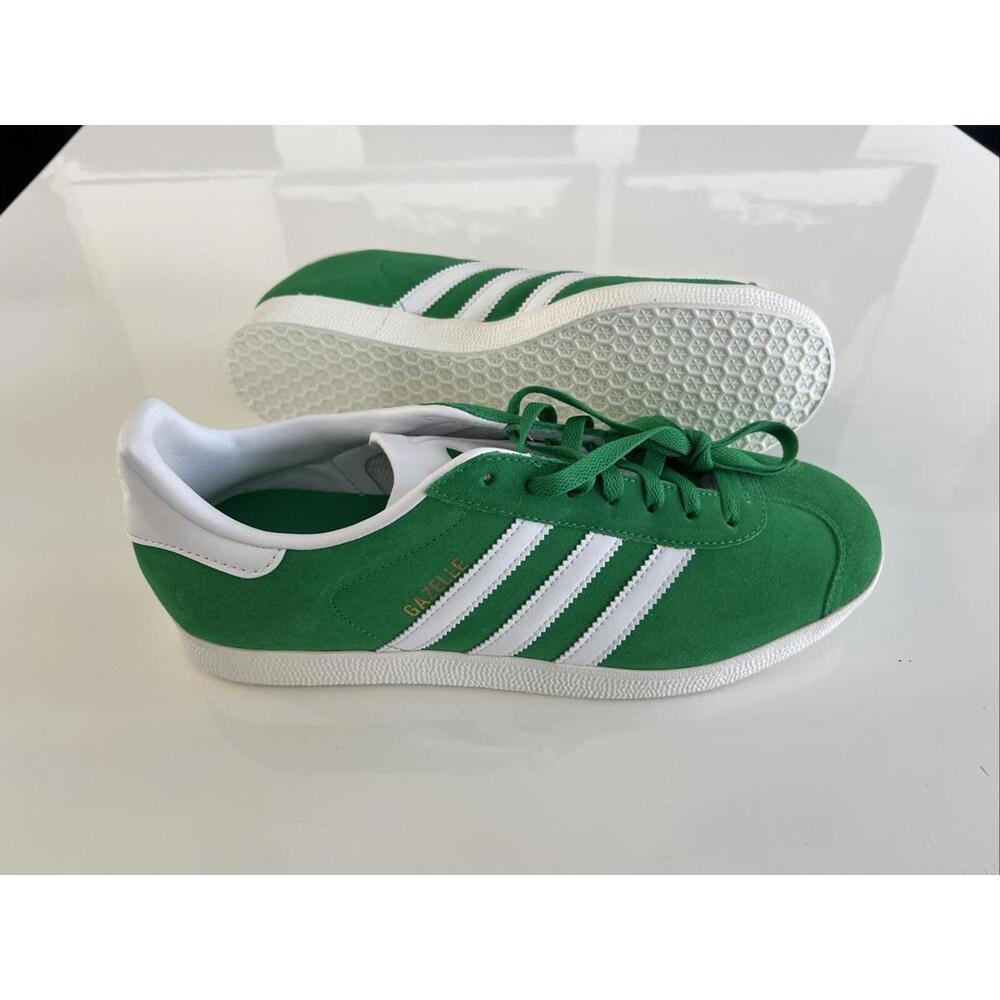 Adidas Gazelle Sneakers Original Shoes Green/Cloud White IG2092 US 10.5 - Picture 9 of 12